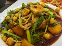 -马旭土鸡焖花卷新疆菜大盘鸡·真域顺西域美食(天马大道店)