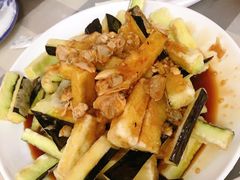 蛤蜊肉拌茄子-华春餐馆(鱼山路店)