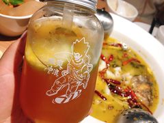百香柠檬茶-太二酸菜鱼(武汉光谷保利店)