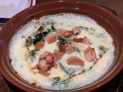 奶香鸡肉焗菠菜-萨莉亚意式餐厅(杭州滨江天街店)