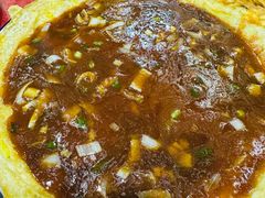 锅塌豆腐-北大地皖峰饭馆