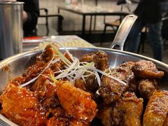 韩式炸鸡-MI WU FACTORY米屋美食工厂餐厅(绿地店)