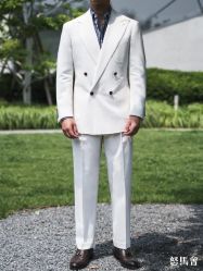 -怒马会 全麻衬西装高级定制