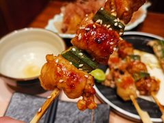 鸡腿肉秋葵串-山葵家居酒屋(天目里店)