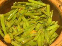 澳门虾酱啫通菜梗-天宝食坊·啫啫煲大排档(西华路店)