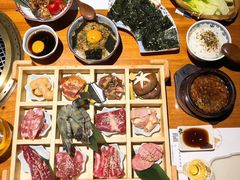 十二宫格拼盘-肉魁屋·烧肉·烧鸟·酒场(高新店)