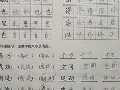 -赵汝飞练字硬笔书法(静安寺校区)