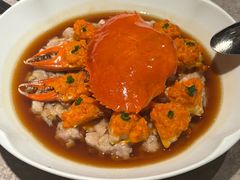 和乐蟹蒸手打肉饼-广州文华东方酒店·江-由辉师傅主理