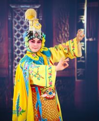 -后宫·古装汉服京剧儿童亲子全家福摄影