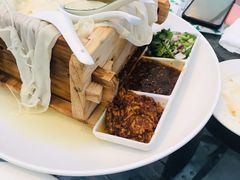 揭包豆腐-大鹅岛绿色生态美食园