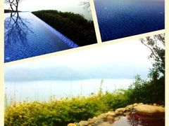 山顶温泉和无边泳池-天目湖涵田度假村