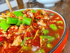 招牌仔姜鲜锅兔-又见小河浜·盐帮川菜(松江商业广场店)