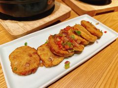 莲藕夹-竹里馆·淮扬菜·功夫茶(老门东店)