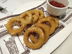 洋葱圈与鱿鱼圈双拼-Deer Park鹿园西餐(仁恒置地广场店)