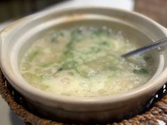 干贝春菜排骨粥-潮人姐妹轩(海宁路店)
