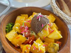 水果沙拉-小白桦西餐厅