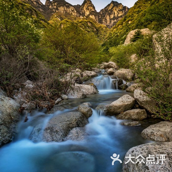 蓝田玉山蓝河风景区图片