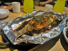 香烤鲈鱼-新白鹿餐厅(城西银泰城店)