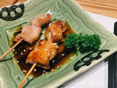 汁烤烧鸟串-京旬海鲜放题·铁板烧自助餐厅
