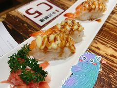火炙虾手握-小川洋风料理(街道口店)