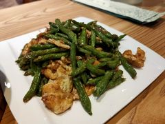 虾酱豆王炒蛋-小镇大厨新概念复合中餐厅(万达广场大连高新店)