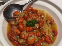 香辣炒虾尾-煜丰汴京烤鸭(福彩路店)