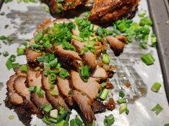 烤鸡烤肉双拼-绿茶餐厅(西湖银泰百货店)