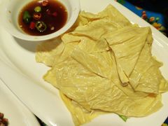 自制豆皮-老字号农家宴