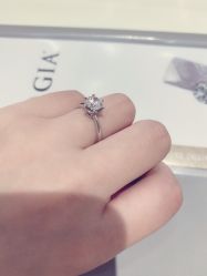 点击看大图 -钻石小鸟钻戒婚戒定制(石路店)