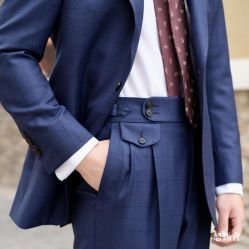 点击看大图 -怒马会 全麻衬西装高级定制