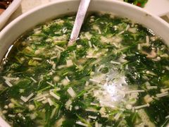荠菜金针菇肉丝羹-宏玲餐厅(四川南路店)