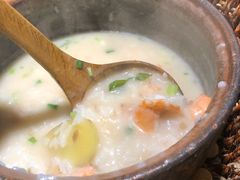 鲜虾干贝粥-潮十三潮汕砂锅粥(高新四路大都荟店)