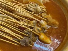 -拈签一笑黄牛肉辣卤串串