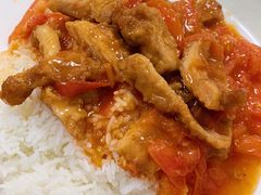 番茄猪扒饭-好好滋味茶餐厅
