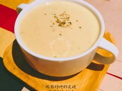 蘑菇奶油浓汤-遇见西木美式餐厅(体育路店)