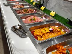 自助取餐区-红透天牛排海鲜自助(长和国际直营店)