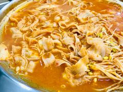 五花肉肥牛三吃锅-韩食汇