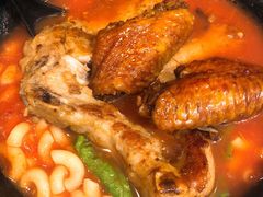 番茄浓汤鸡翅猪扒通粉-华嫂冰室(尖沙咀店)