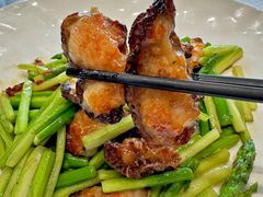 芦笋煎酿羊肚菌-味茂·老船夫1927(东海东路店)