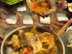 -围炉肉舍•炭烤活鳗•丹东海鲜烤肉(步行街店)