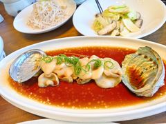 葱油活大连鲍-喜鼎海胆水饺(东港店)