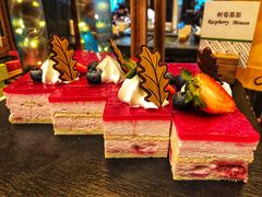 烘培芝士蛋糕-北京希尔顿逸林酒店-逸轩西餐厅-自助餐厅