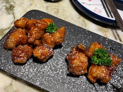 雪花糖醋里脊-绿茶餐厅(乐峰广场店)