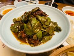 排骨炖油豆角-一轩饺子馆(丽都店)