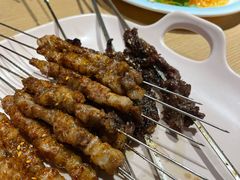 -街角等你.大连海鲜烧烤.经典铁板海鲜串(西安路店)