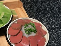鸭血-洪氏嗨捞·猪肚鸡火锅(阳光天地店)