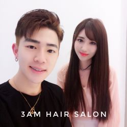 Yishen染发作品-3AM HAIR SALON烫发染发接发