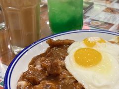 黑椒猪扒双蛋饭-小龍鳳餐室(番禺路店)