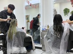 -沐染造型专业烫发染发