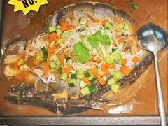 酱香味烤鱼-探鱼·鲜青椒爽麻烤鱼(中天广场店)